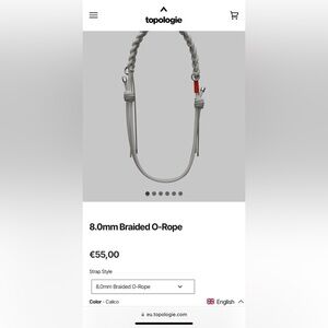 Topologie 8.0mm Braided O-Rope